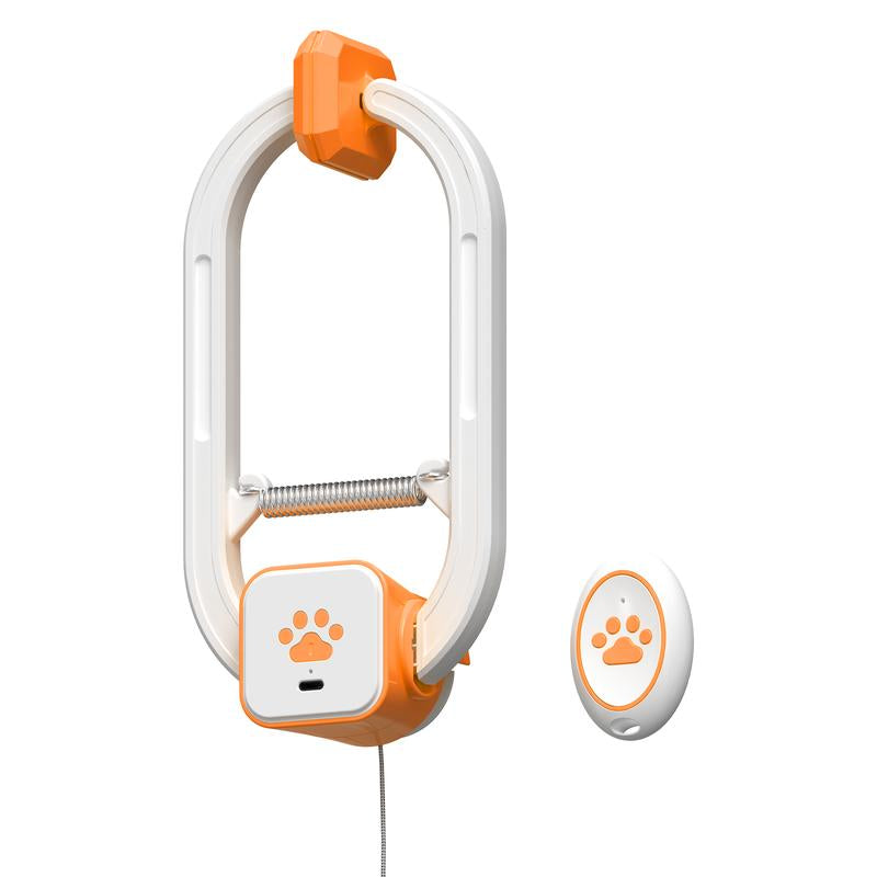 HAPPYCODE Electric Cat Teaser with Remote, Interactive Pet Toy, Rechargeable Door Clip Design, Dual Modes --- 360° Rotation and Irregular Jumping, Stimulates Mind & Body,Cat Toys, Cat Stuff Bird Cat Stuff Cat Toys