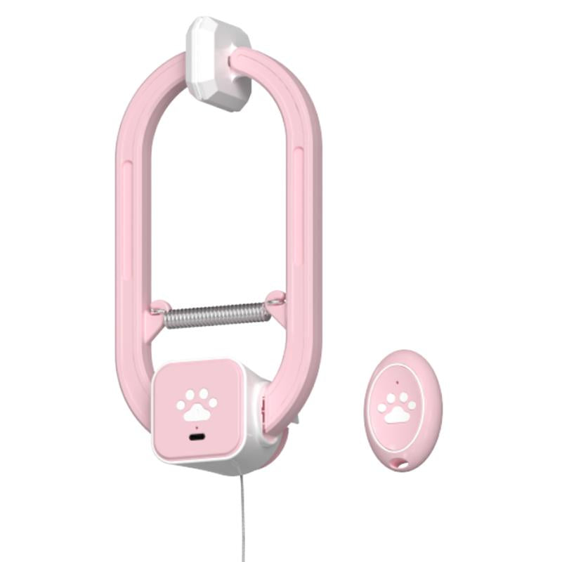 HAPPYCODE Electric Cat Teaser with Remote, Interactive Pet Toy, Rechargeable Door Clip Design, Dual Modes --- 360° Rotation and Irregular Jumping, Stimulates Mind & Body,Cat Toys, Cat Stuff Bird Cat Stuff Cat Toys