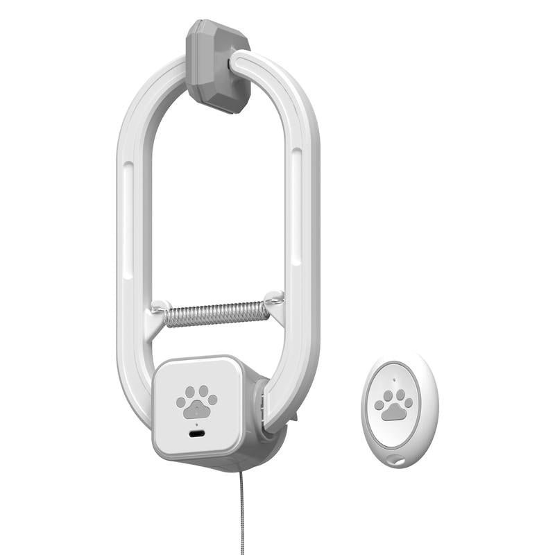 HAPPYCODE Electric Cat Teaser with Remote, Interactive Pet Toy, Rechargeable Door Clip Design, Dual Modes --- 360° Rotation and Irregular Jumping, Stimulates Mind & Body,Cat Toys, Cat Stuff Bird Cat Stuff Cat Toys