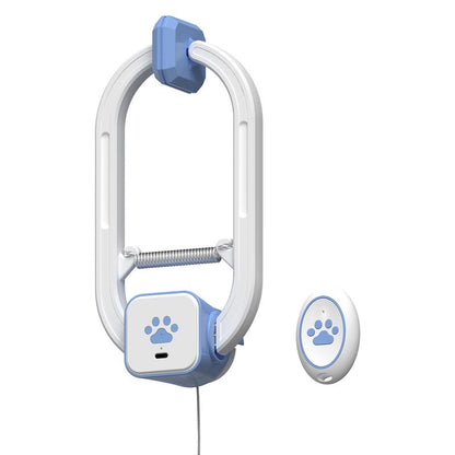 HAPPYCODE Electric Cat Teaser with Remote, Interactive Pet Toy, Rechargeable Door Clip Design, Dual Modes --- 360° Rotation and Irregular Jumping, Stimulates Mind & Body,Cat Toys, Cat Stuff Bird Cat Stuff Cat Toys