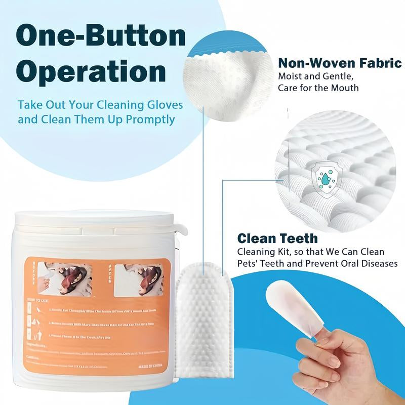 Pet Paw Cleaner, Cat and Dog Paw Care Cleaner. Eye Cleaning Wipes, Teeth Cleaning, Ear Cleaning Wipes, Pet Cleaning Kit, Dog Grooming Wipes, Hypoallergenic Dog Wipes, Paw Care Products and Face Cleaning Tool Portable Pet Paw Washer Dental and Ear Wipes